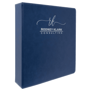 Leatherette 3 Ring Binder