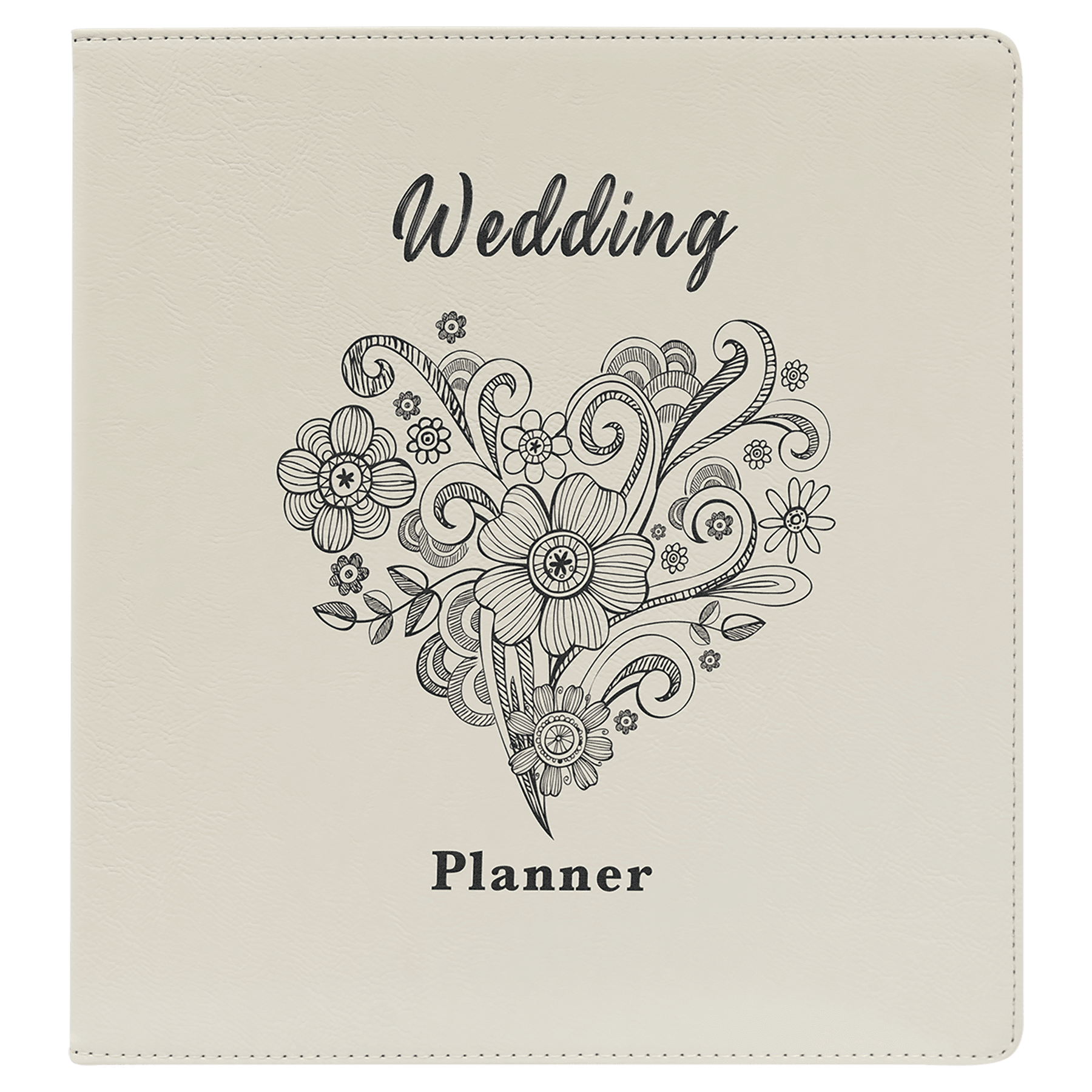 Leatherette 3 Ring Binder