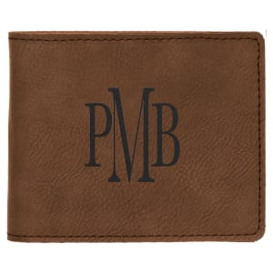 Leatherette Bifold Wallet