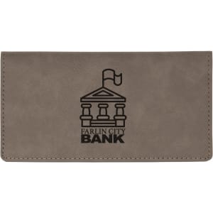 Leatherette Checkbook