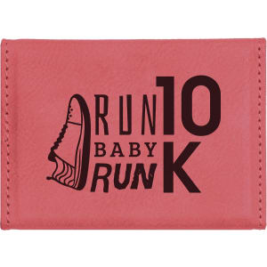 Leatherette Hard Business Card Holder