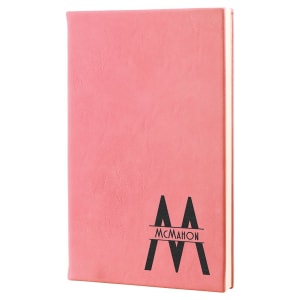 5 1/4" x 8 1/4" Leatherette Journal with Lined Notepad