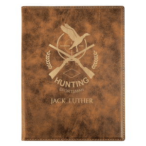 7" x 9" Leatherette Small Portfolio with Notepad