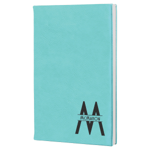 5 1/4" x 8 1/4" Leatherette Journal with Lined Notepad