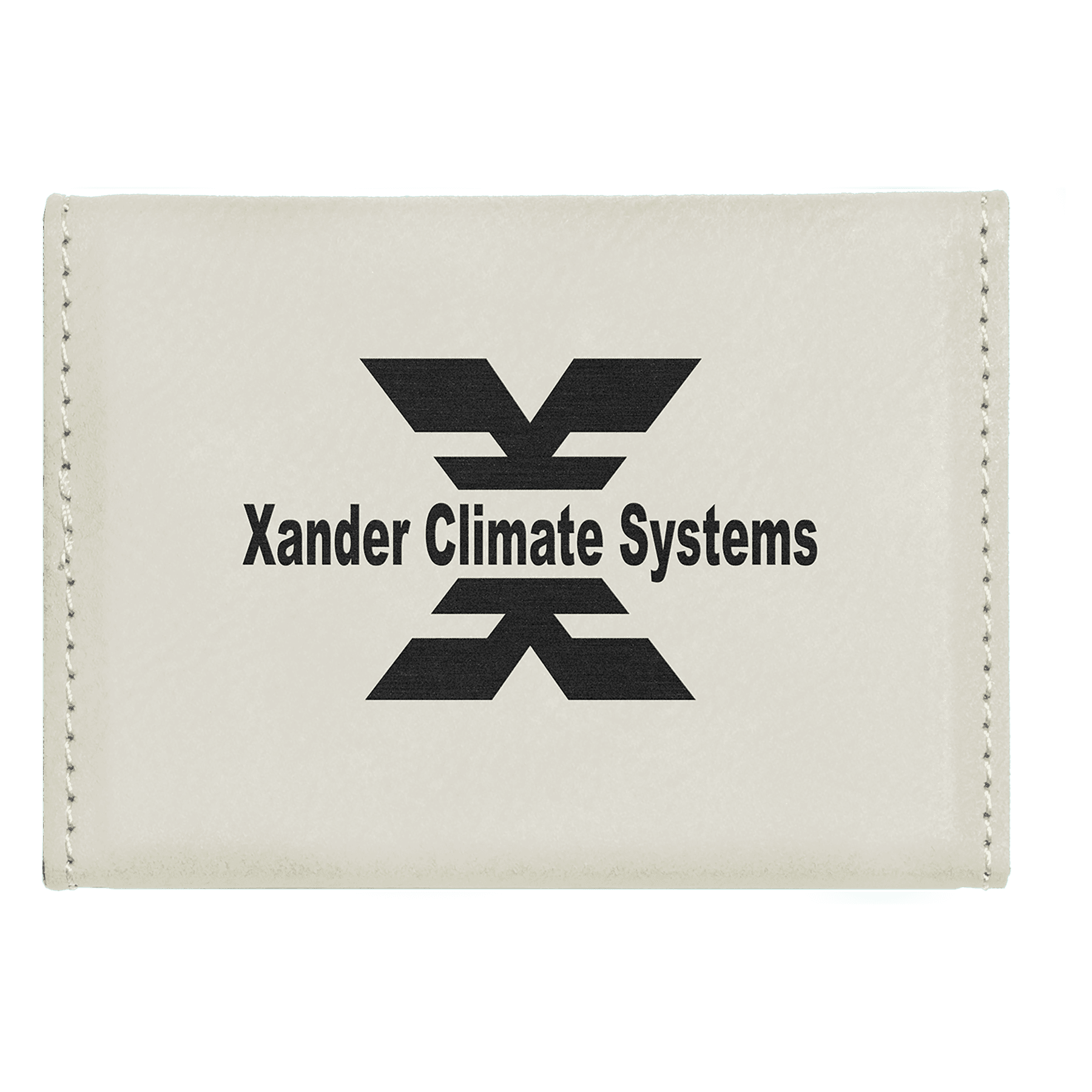 Leatherette Hard Business Card Holder