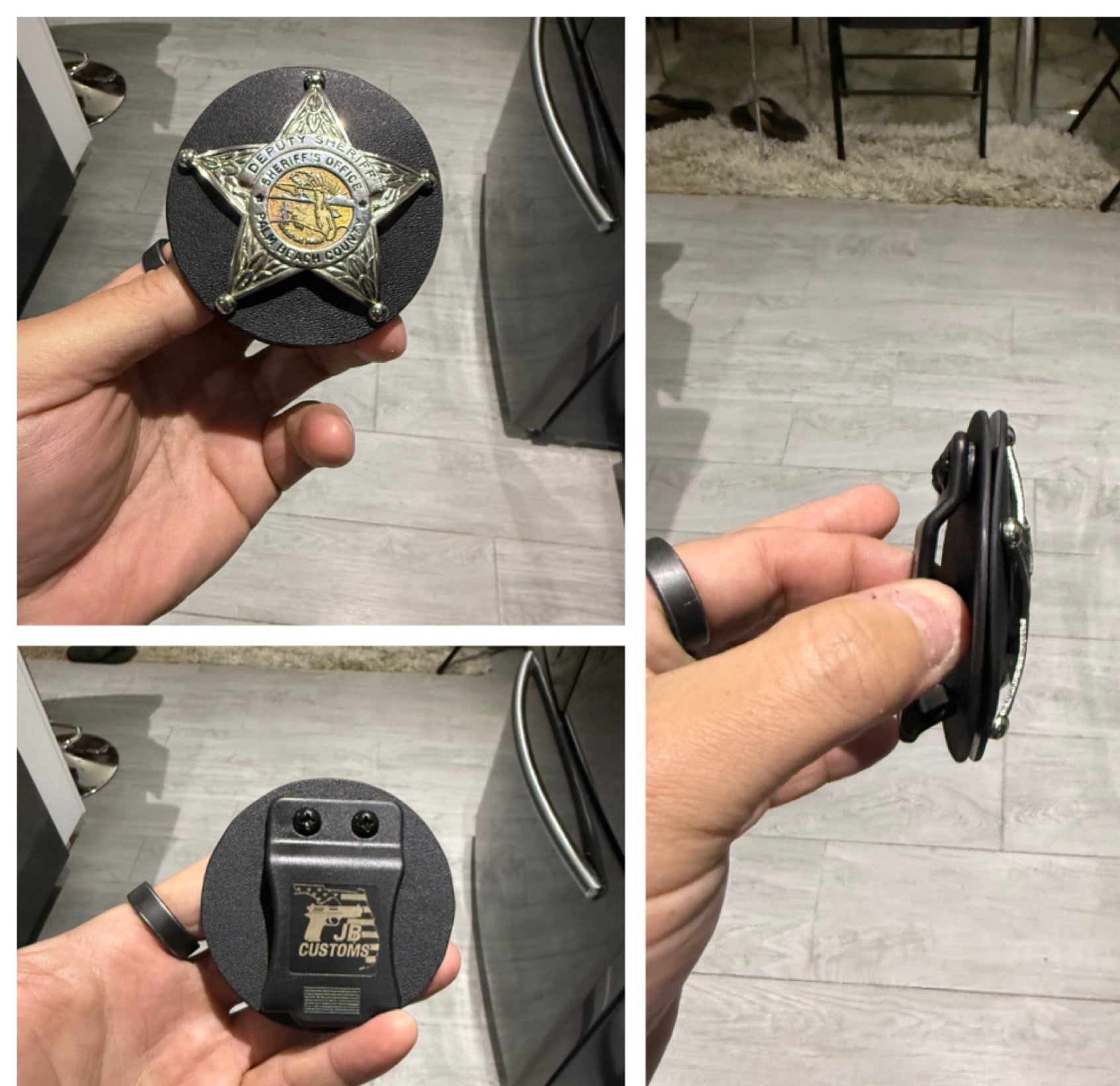 Kydex Slim Badge Holder